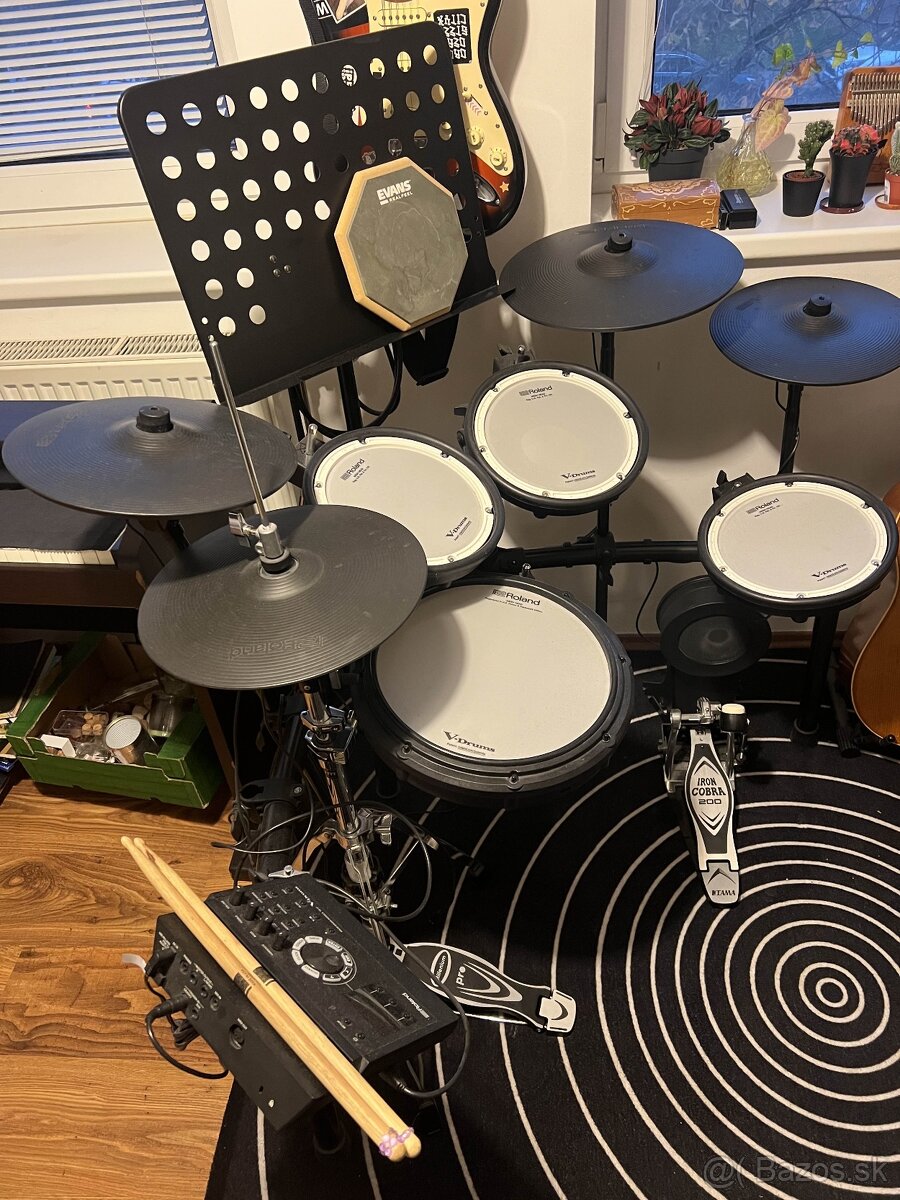 Elektronické bicie Roland TD-17KVX2 E-Drum + príslušenstvo - 3