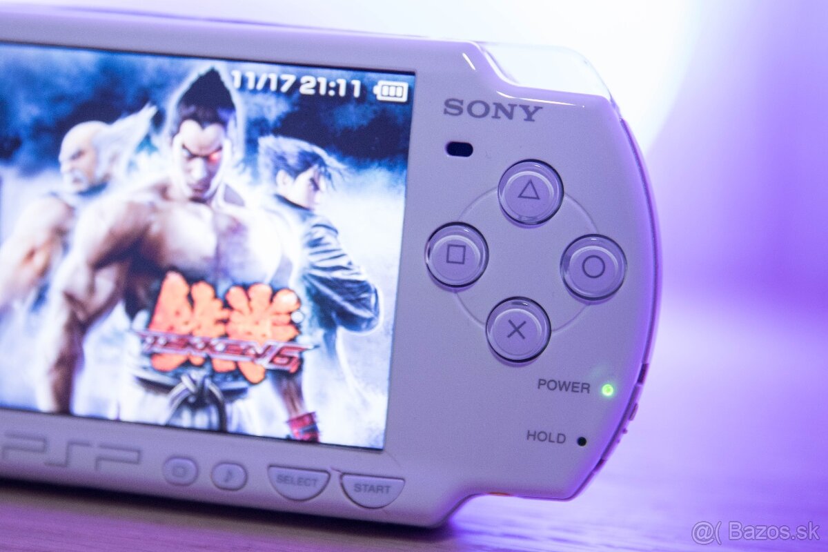 Sony PSP 2004 white 64 GB | PS Vita joystick - 3