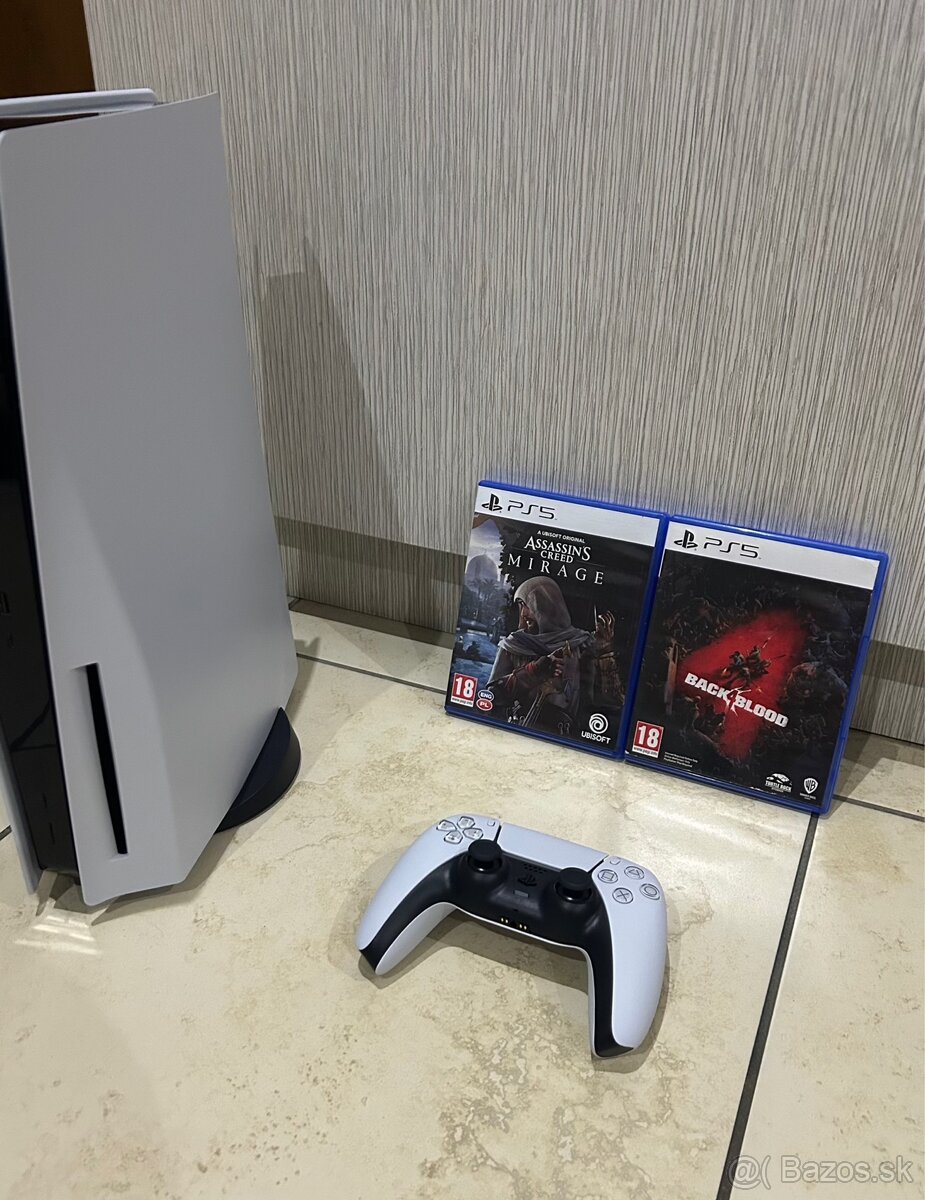 PlayStation 5 (PS5) + 1x ovládač - 3