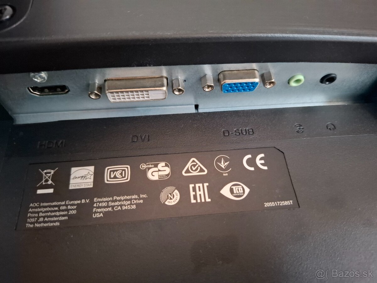 predam monitor AOC E2275PWJ - 3