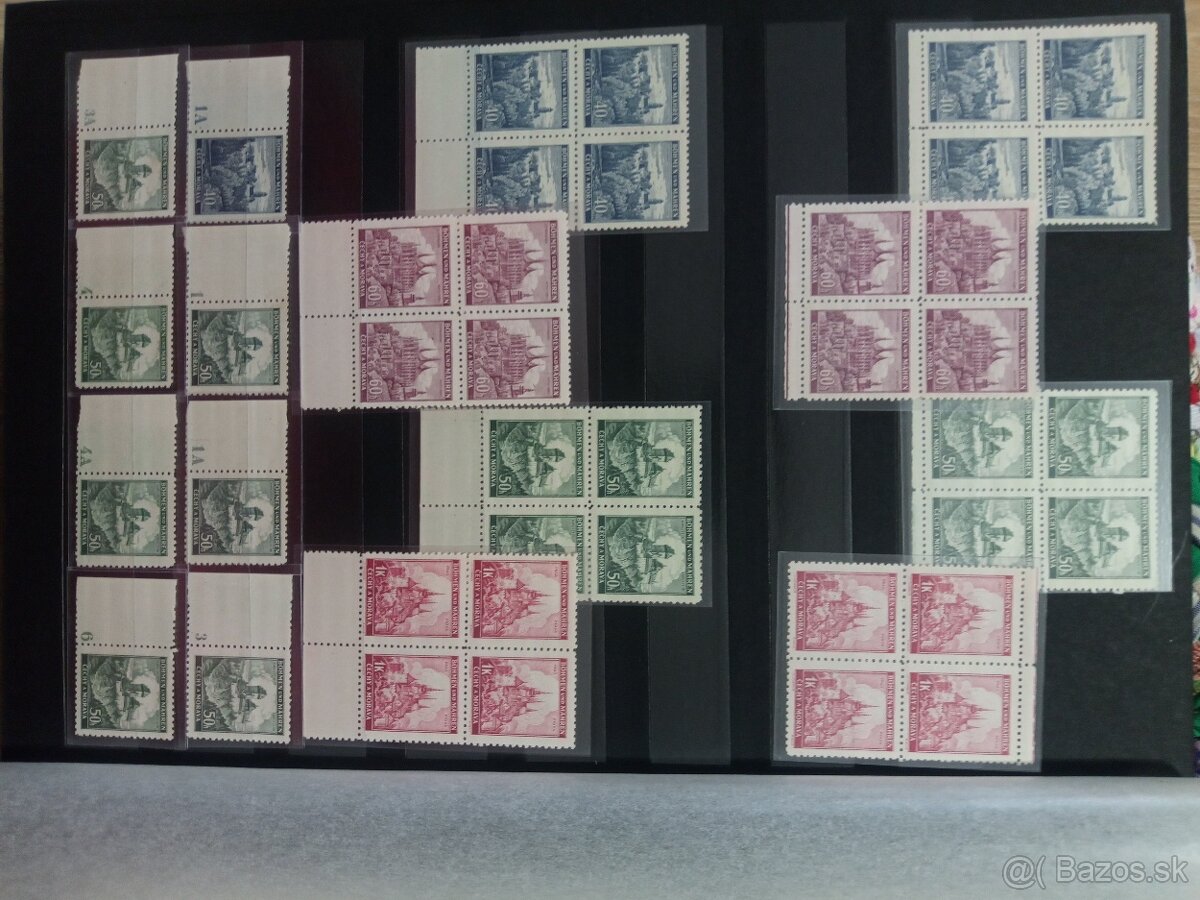 poštové známky- Protektorát Čechy a Morava , 1939-1945 - 3