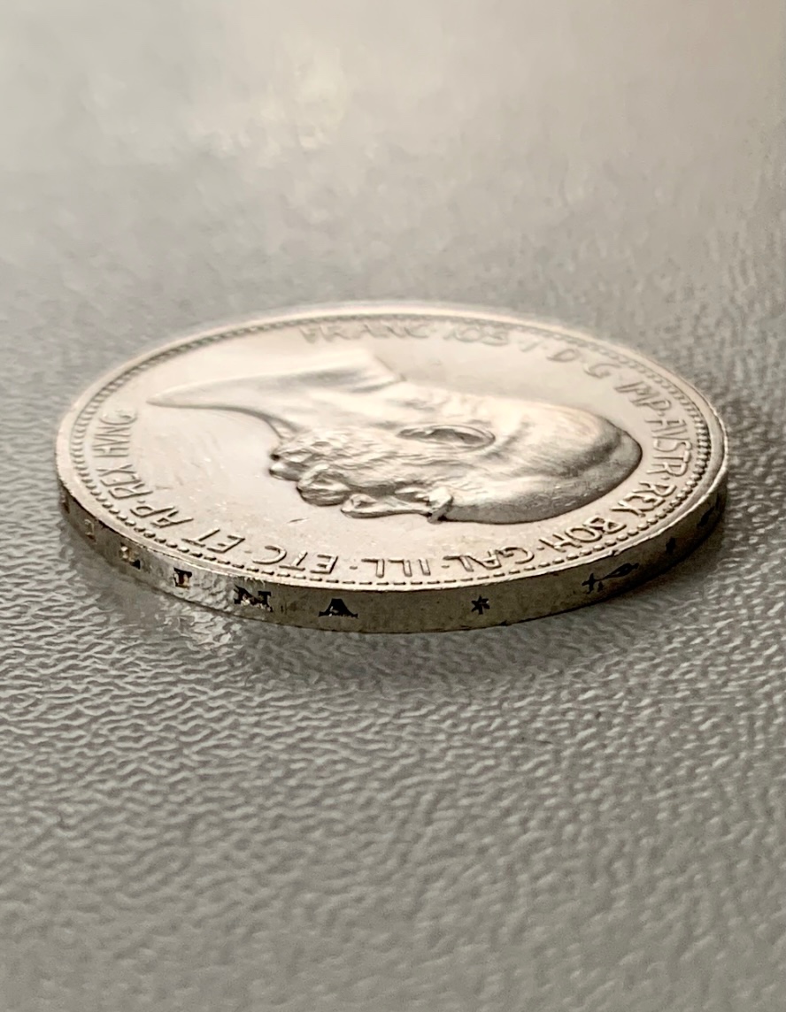 1 Koruna - Rakusko/Uhorsko 1908 - 3