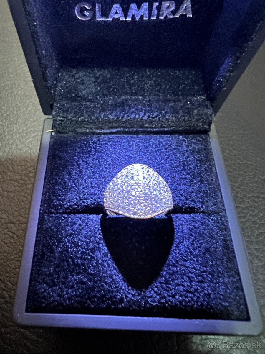 Zlatý dámsky prsteň - prstene - 3