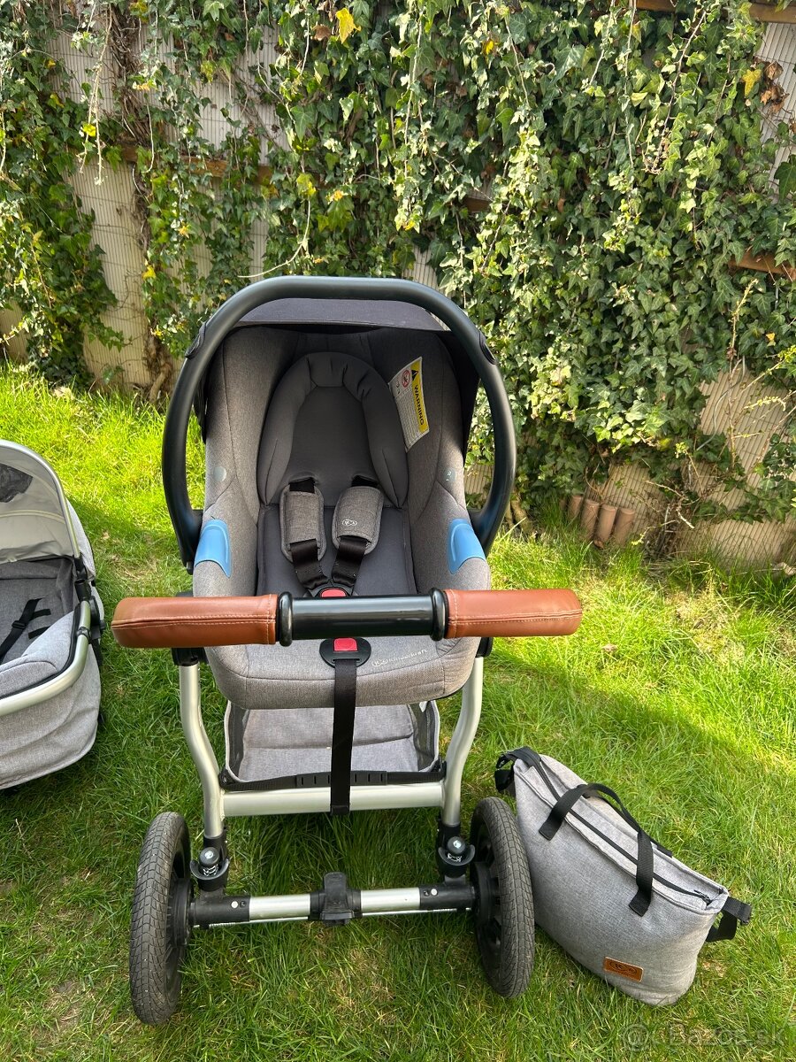 Kočík Kinderkraft Veo 3v1 grey - 3