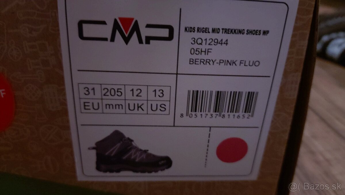 CMP turistická obuv č.31 - 3