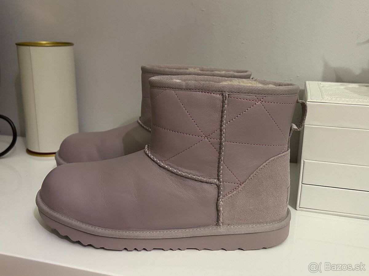 UGG classic mini pearl lila original vel.38 - 3