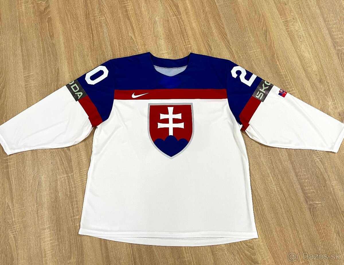 Hokejové Dresy Slovensko 2025 - aj detské (vlastné meno) - 3