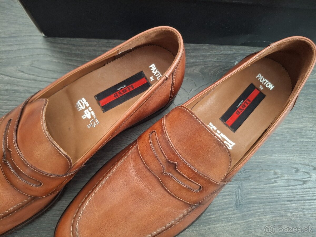 Lloyd kozene mokasiny topanky obuv ORIGINAL NOVE - 3