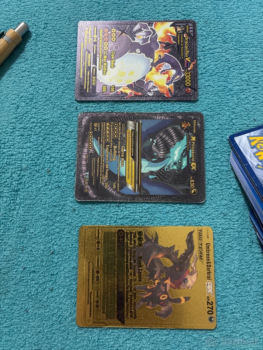 Pokemon karty + krabička pokemon - 3