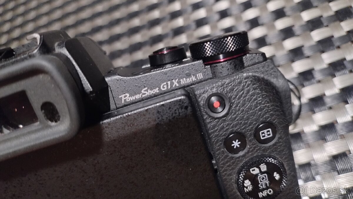 Rezerv. Canon PowerShot G1X Mark III (top stav) - 3
