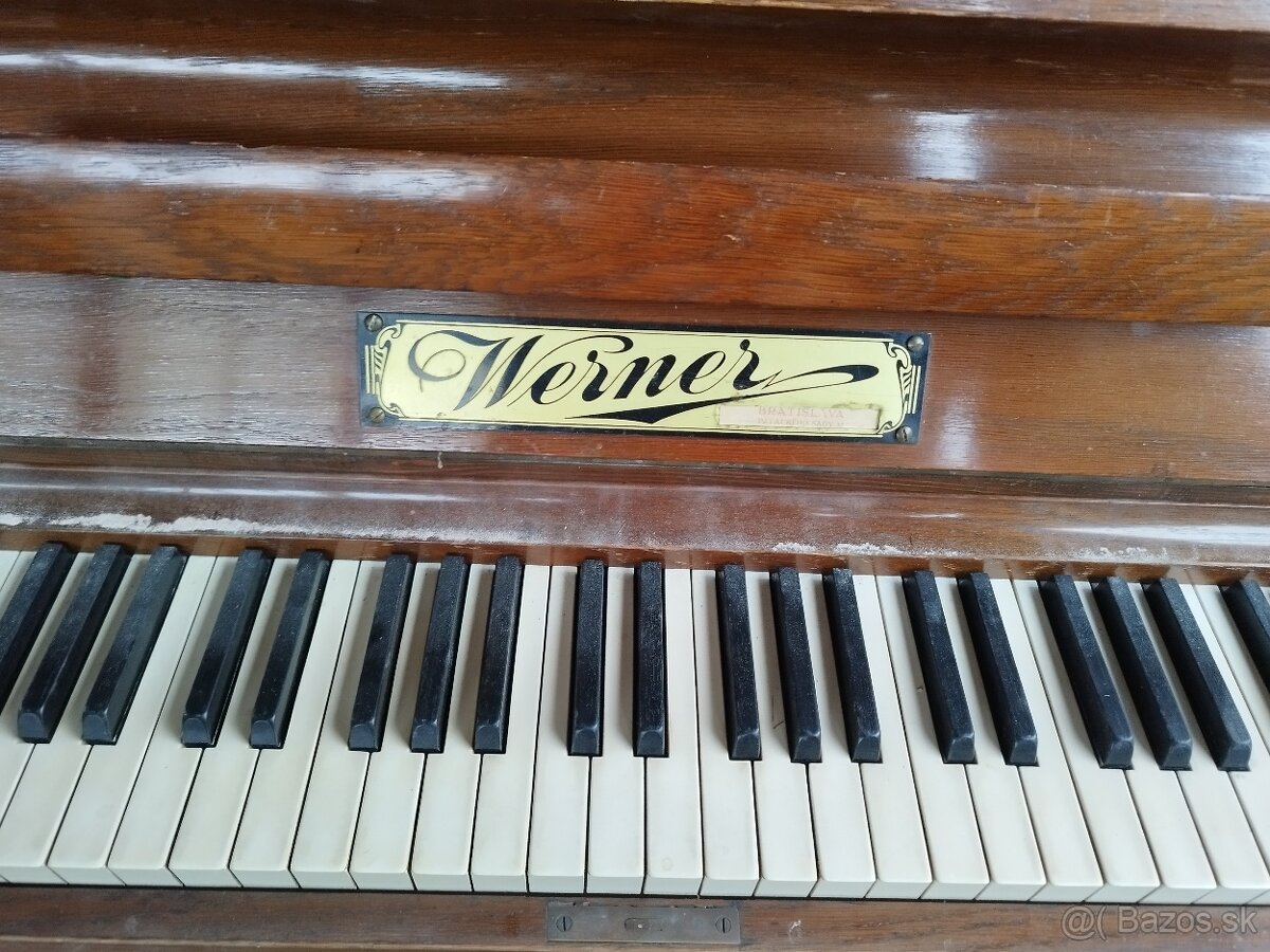 Klavír Werner - 3