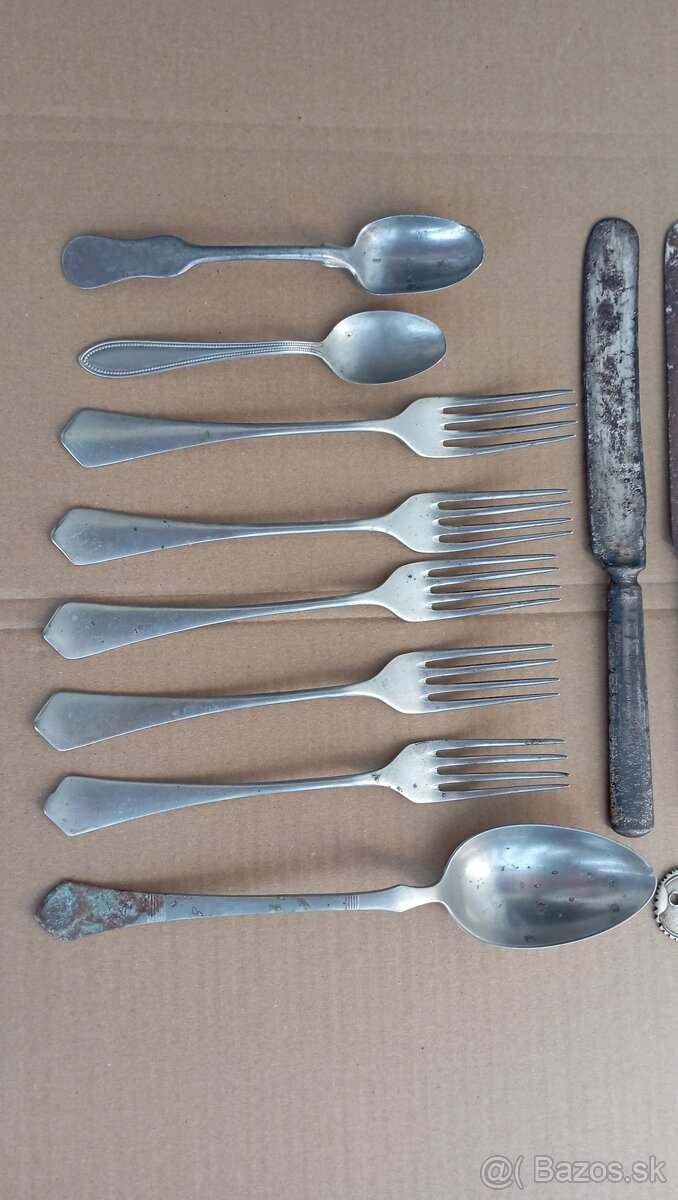 Starožitný príbor... starý - 3