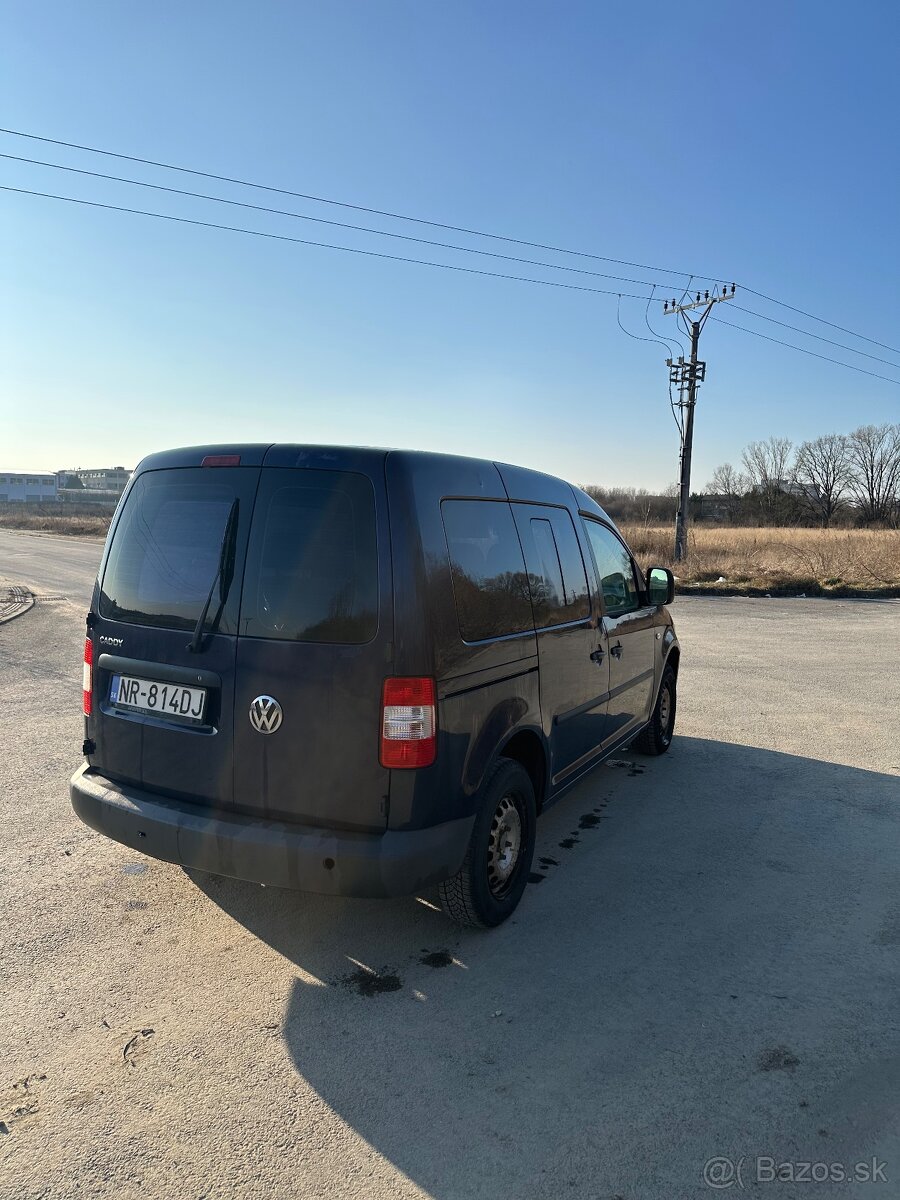 VW caddy 1.9Tdi s klimou - 3
