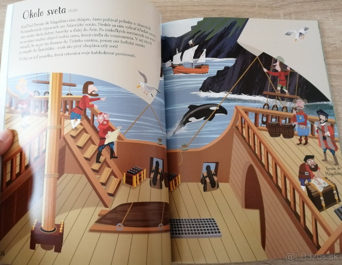 Objavitelia - samolepková knižka - 3