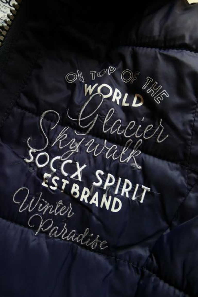 SOCCX original peckova, kvalitna, dlha bunda/vetrovkovy kaba - 3