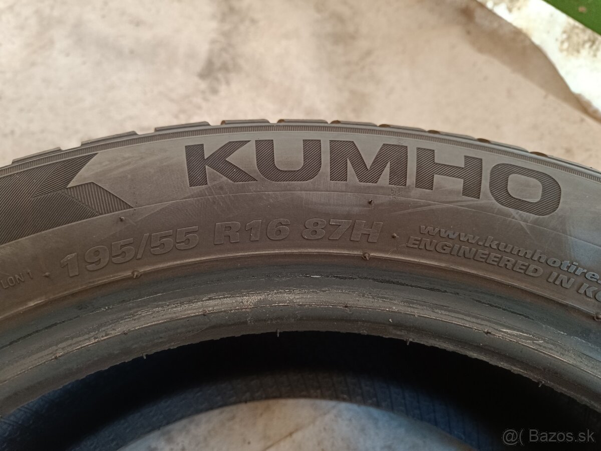 Zimné pneumatiky 195/55 R16 Kumho 4ks - 3