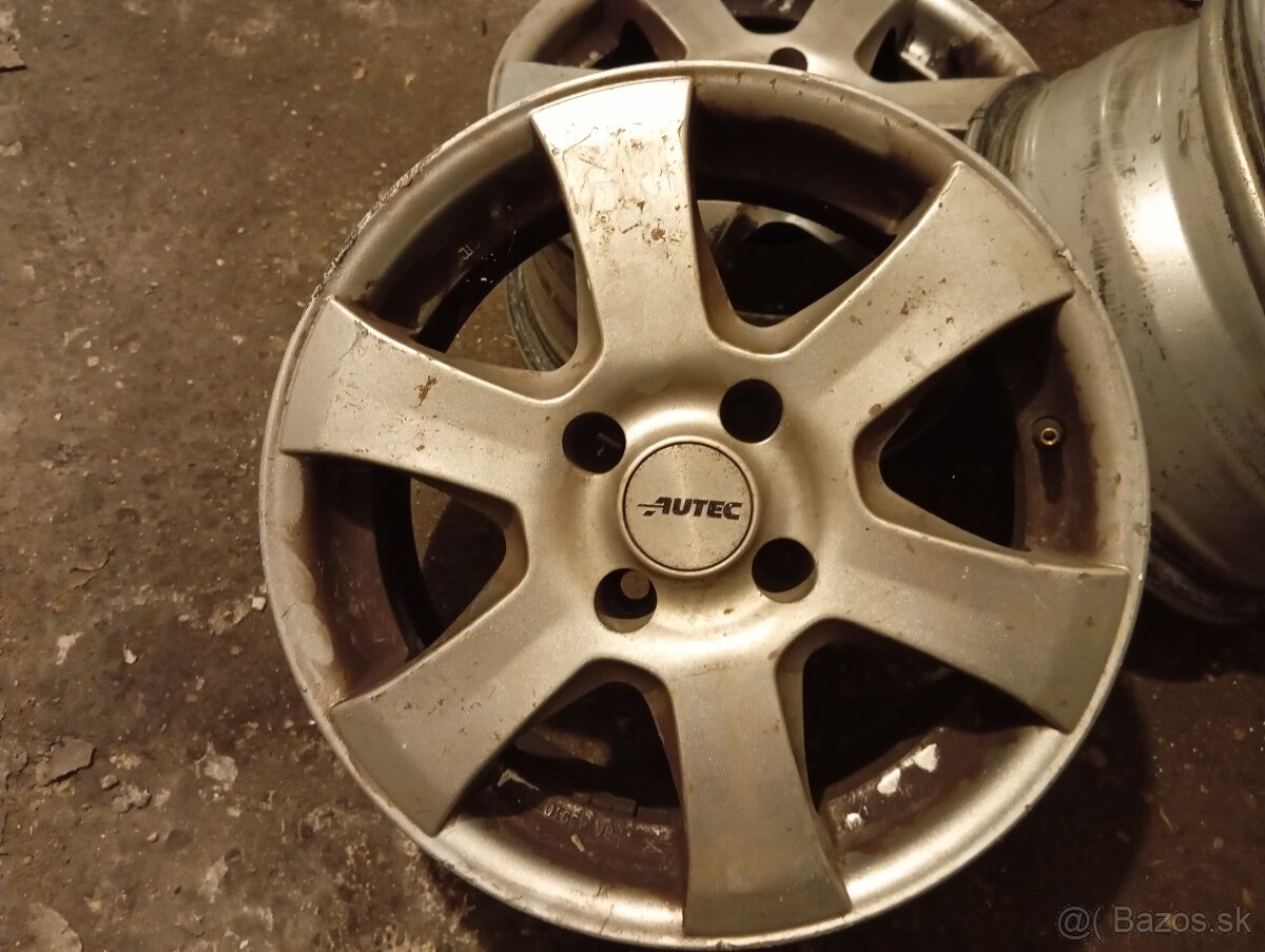 Predám hliníkové disky zn. Autec - 3