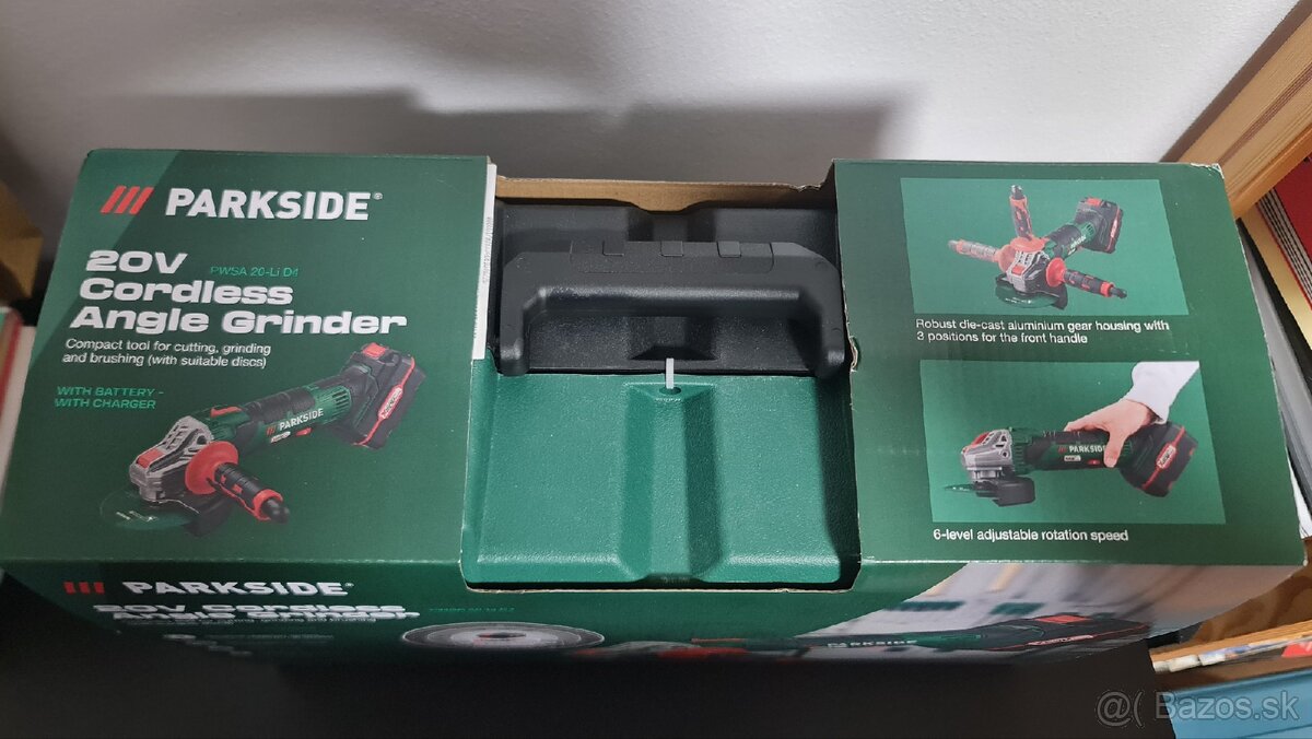 AKU uhlová brúska PWSA - 3