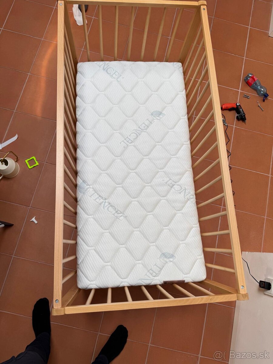 Buková postielka 60x120 - 3