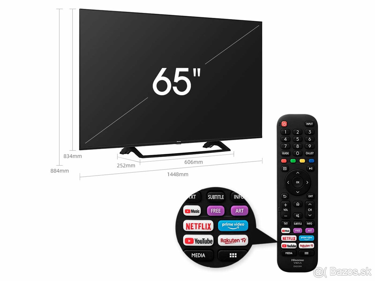 HISENSE 65A7300F - 3