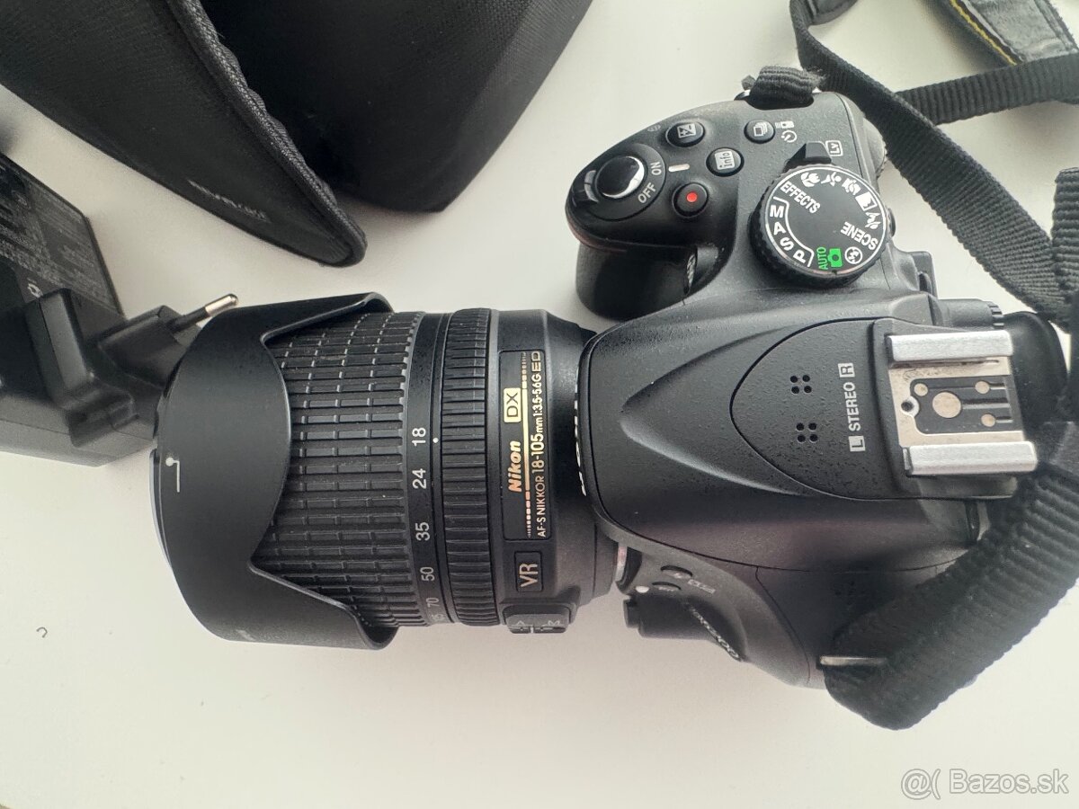 Nikon D5200 + objektív 18–105 mm + blesk Metz - 3