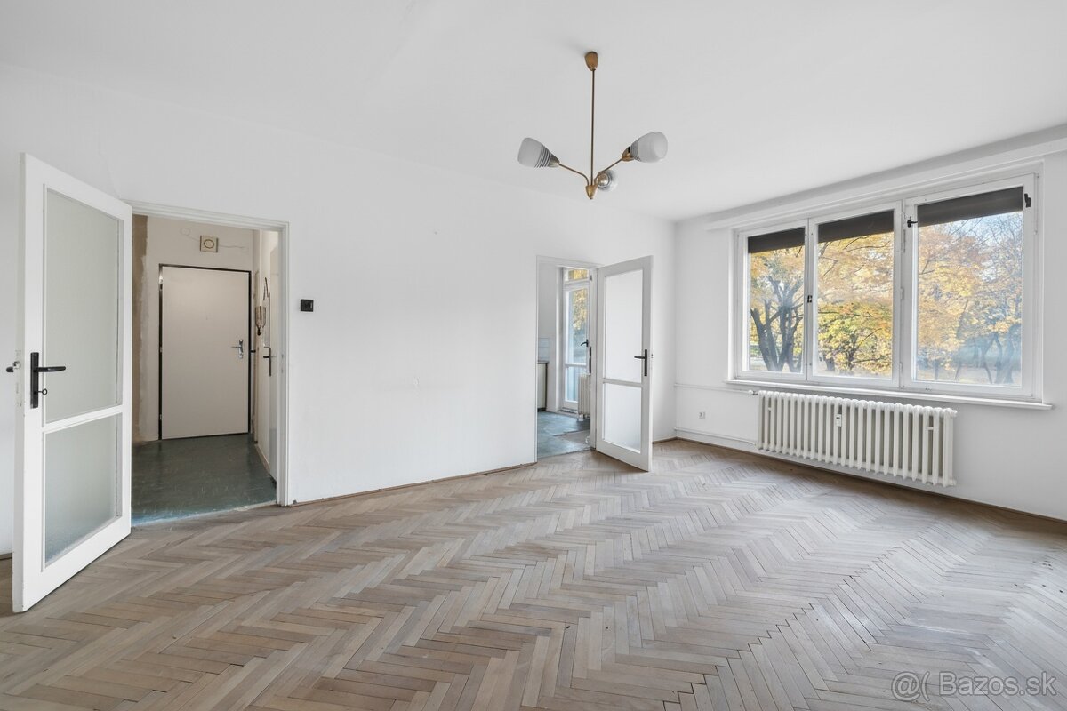 Pôvodný stav, skvelá dispozícia – 2-izbový byt s loggiami - 3