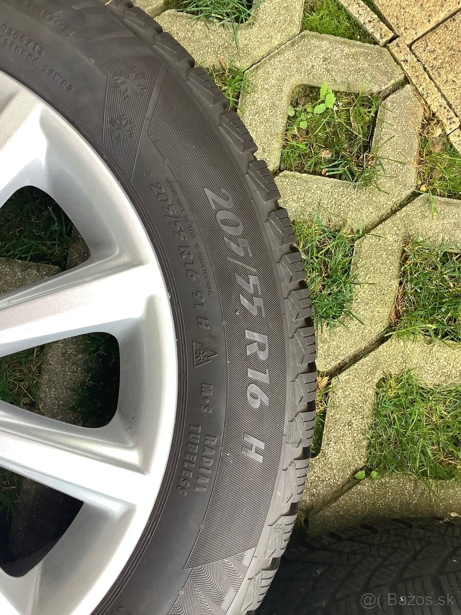 Zimá sada Ford - 4 disky + zimné pneumatiky 205/55 R16H - 3