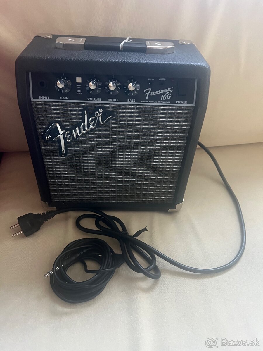 Set ELEKTRICKÁ GITARA, KOMBO, stojan, obal, podnozka - 3