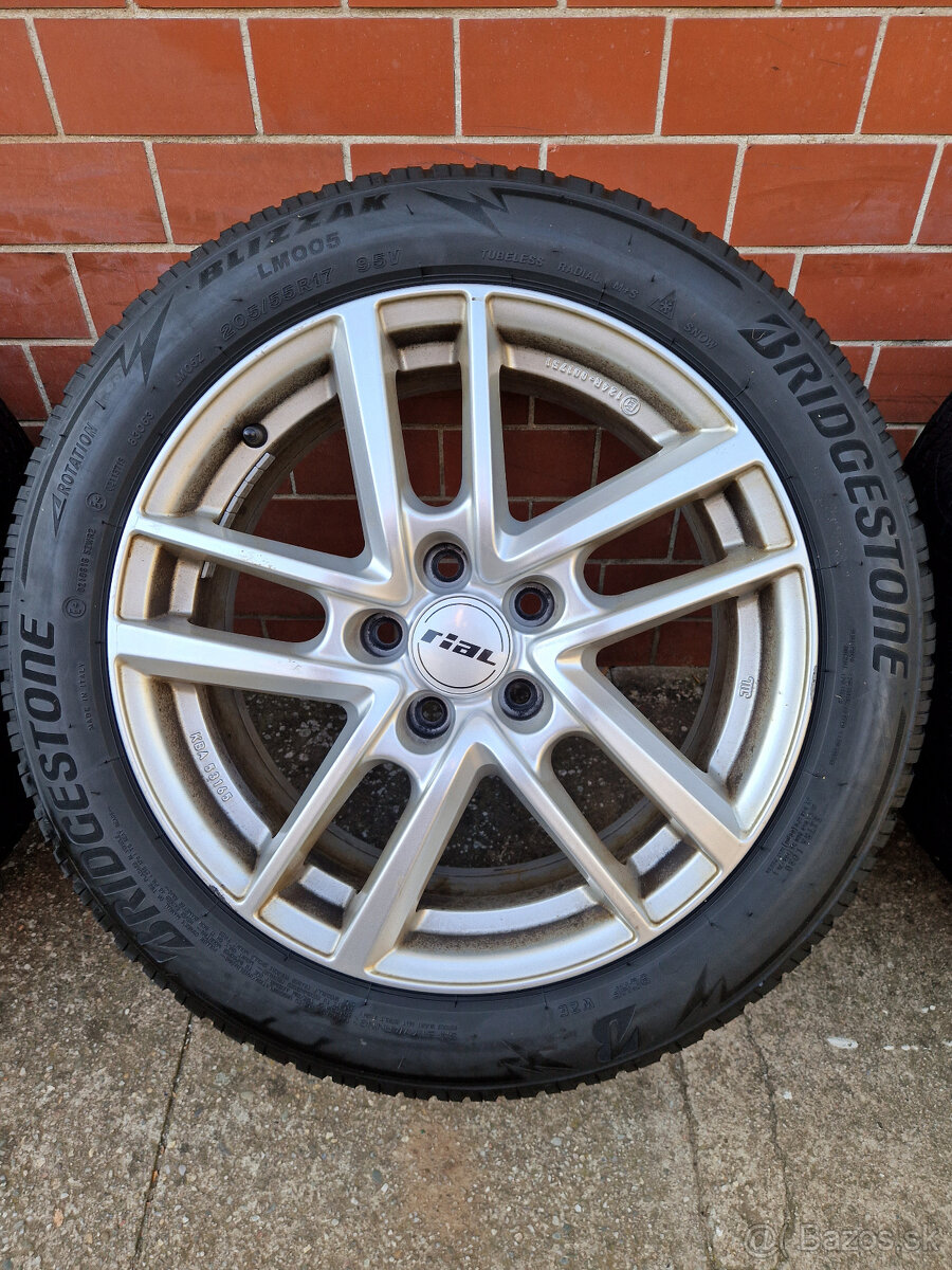 5x112 r17 et45 disky kolesa skoda octavia 4 alu 205 55 17 - 3