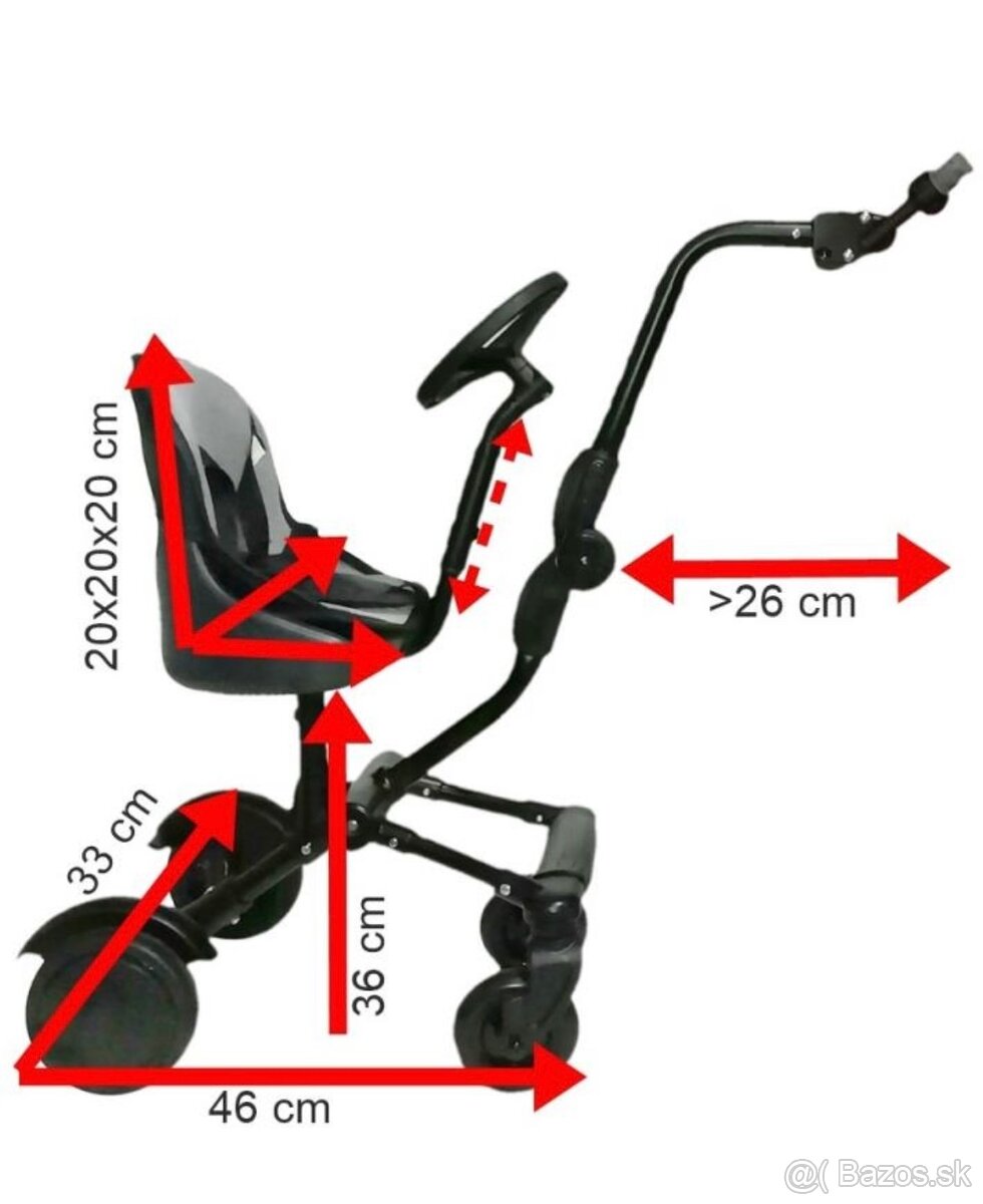 Eichhorn Uptown so sedadlom a volantom - 3