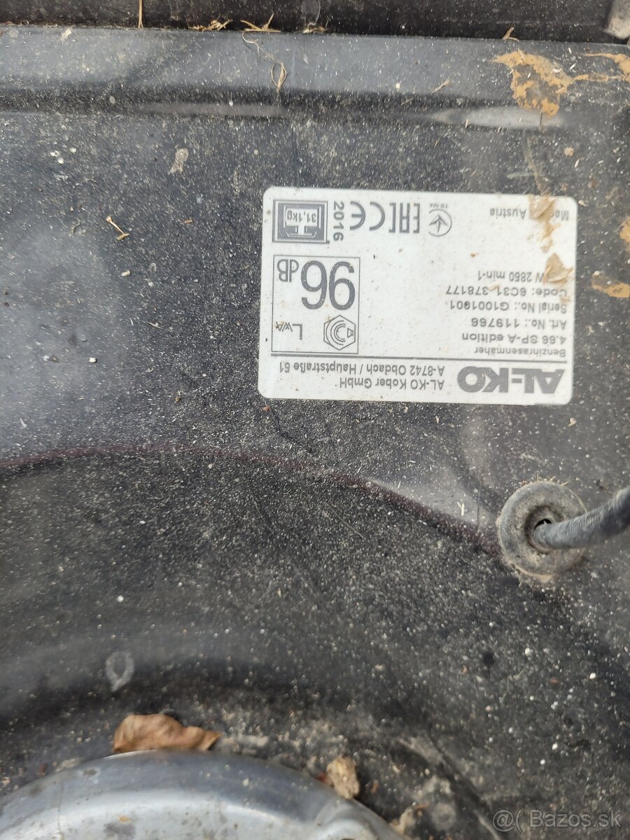 Benzínová kosačka s pohonom ALKO - 3