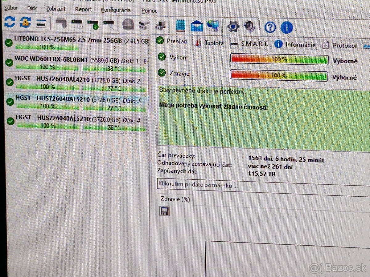 4TB SAS 12Gb/s Hitachi - 3