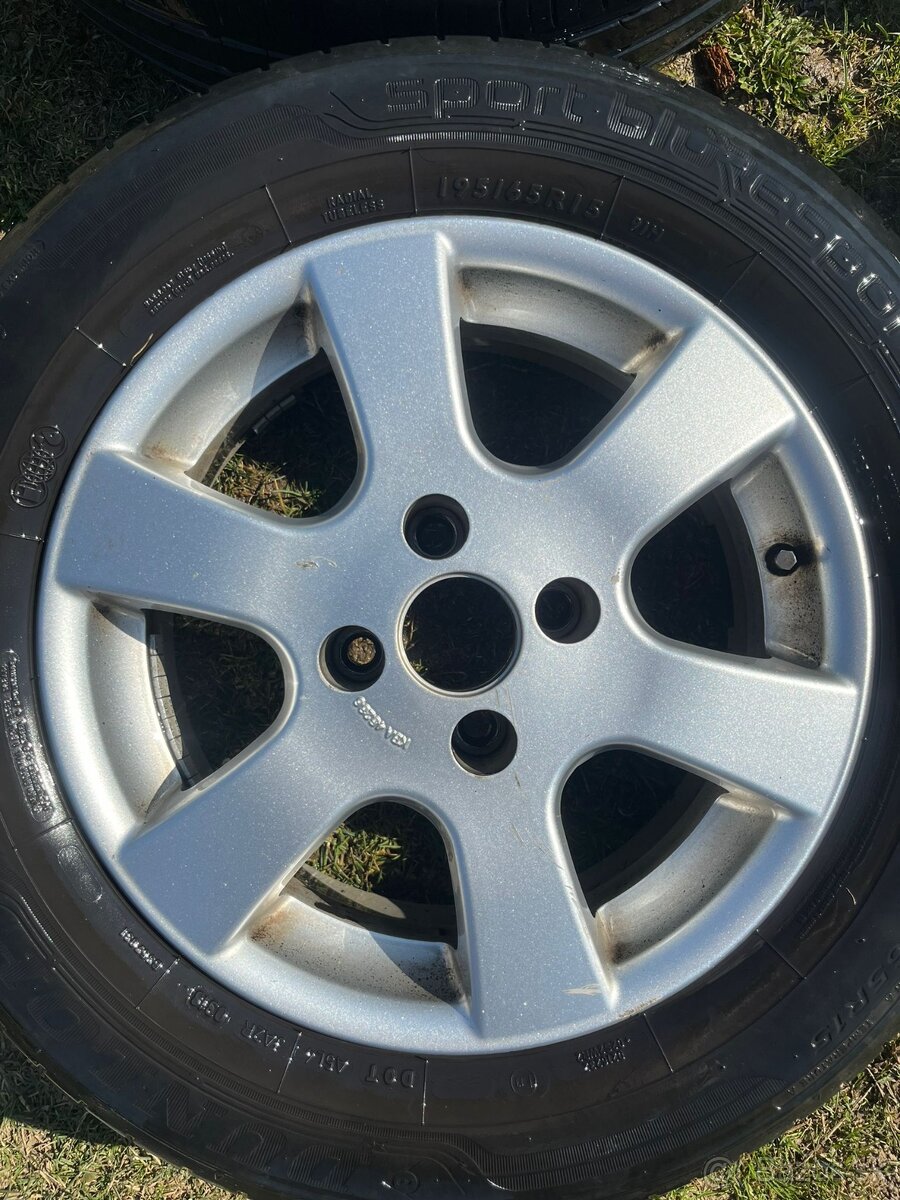 Alu disky 15" 4x108 ET15 - 3