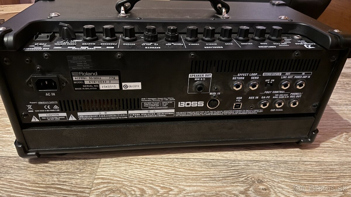 Boss Katana MKII Head 100w + footswitch - 3