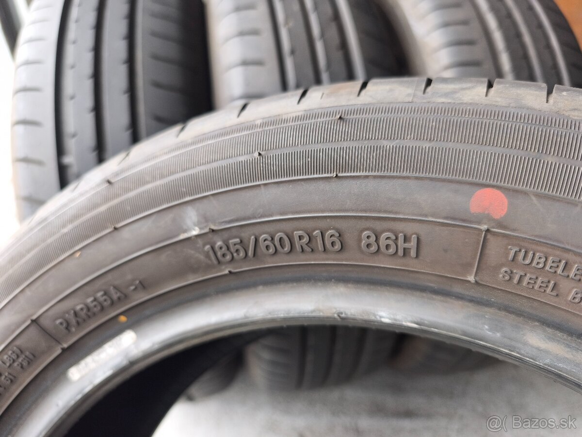 185/60 r16 letné pneumatiky TOYO 6,5-7mm - 3