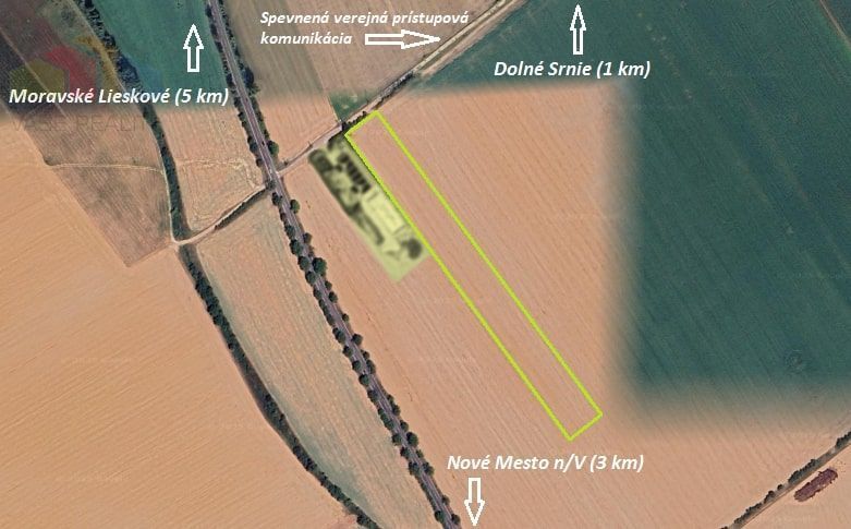Na predaj investičný pozemok o výmere 17 261 m2 - len 3 k - 3