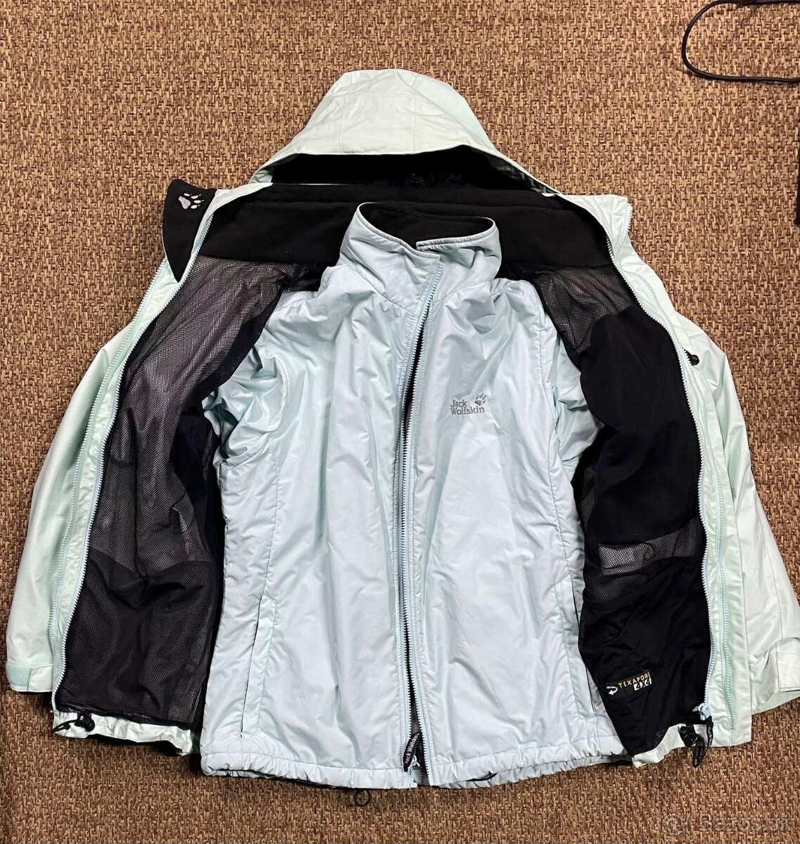 DÁMSKA BUNDA JACK WOLFSKIN 3v1 - 3