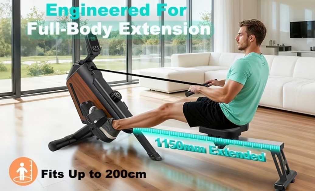 Veslovací trenažér - veslovací stroj - 3