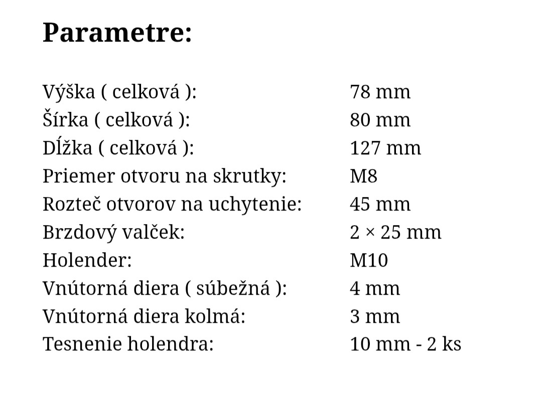 Brzdový strmeň pitbike, dirtbike - 3