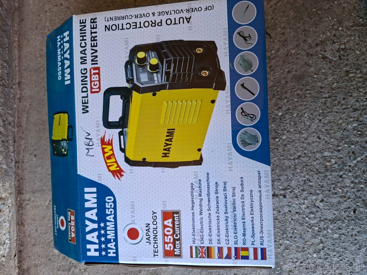 Elektrodová zváračka Haymi A550 - 3