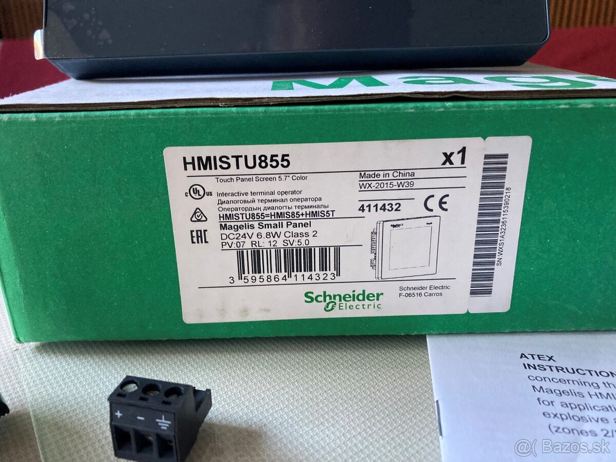Predám HMI panel Schneider Magelis HMISTU855 - 3