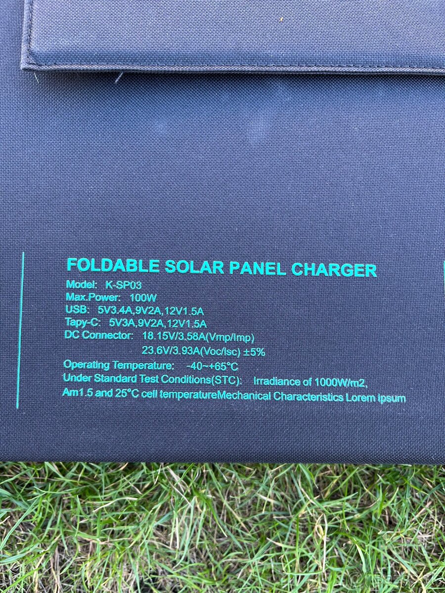 Prenosny solarny panel - 3