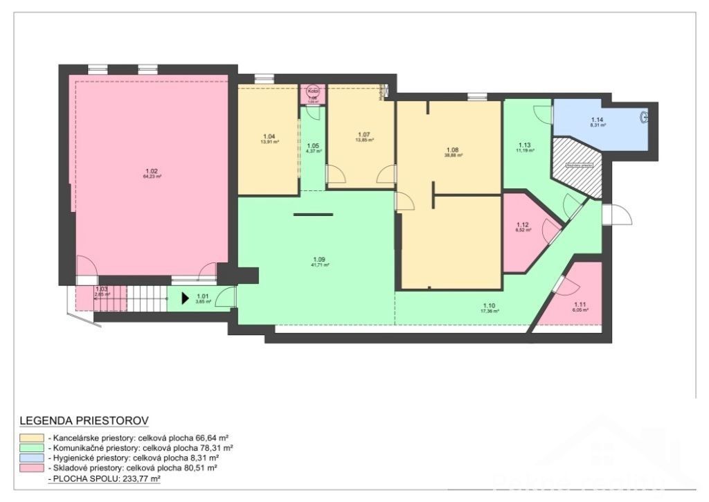Prenájom priestorov v centre Zvolena - námestie SNP - 3