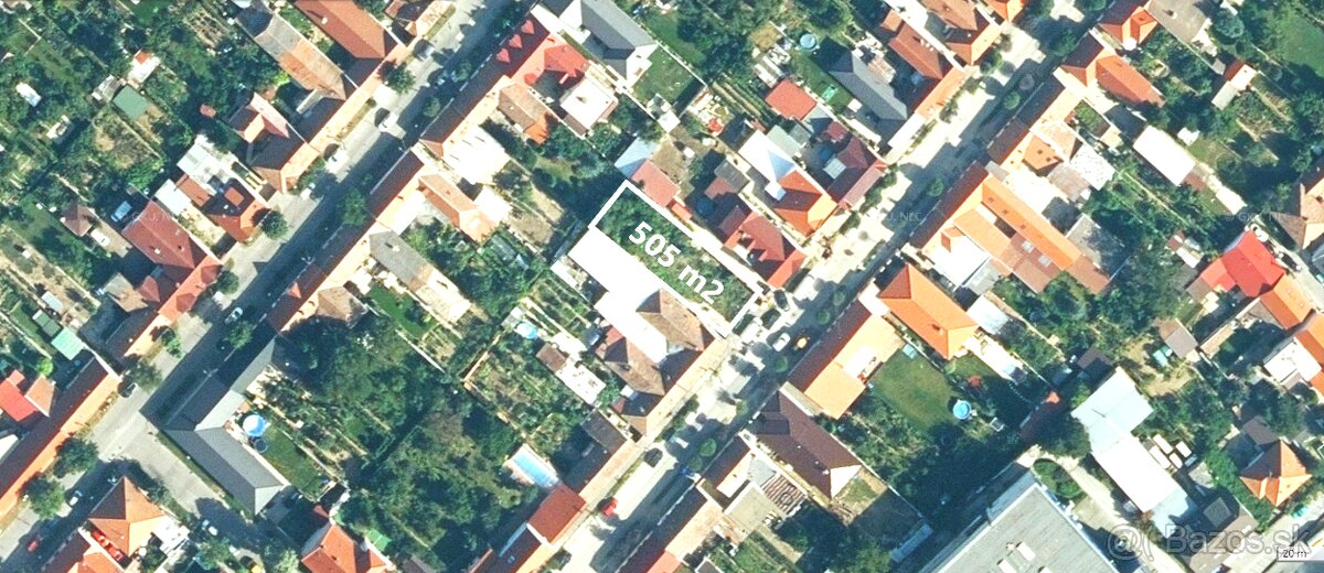 PNORF – stavebný pozemok, 505 m2, Bernolákova ul. - 3