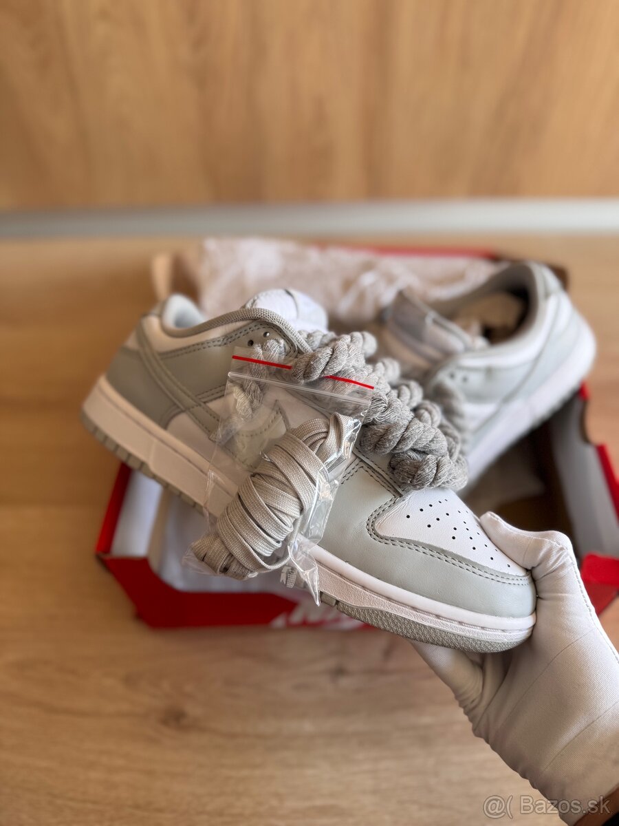 Nike Dunk low “ Grey Fog custom “ - 3