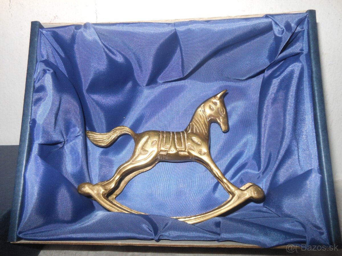 Mosadzný hojdací koník - 3