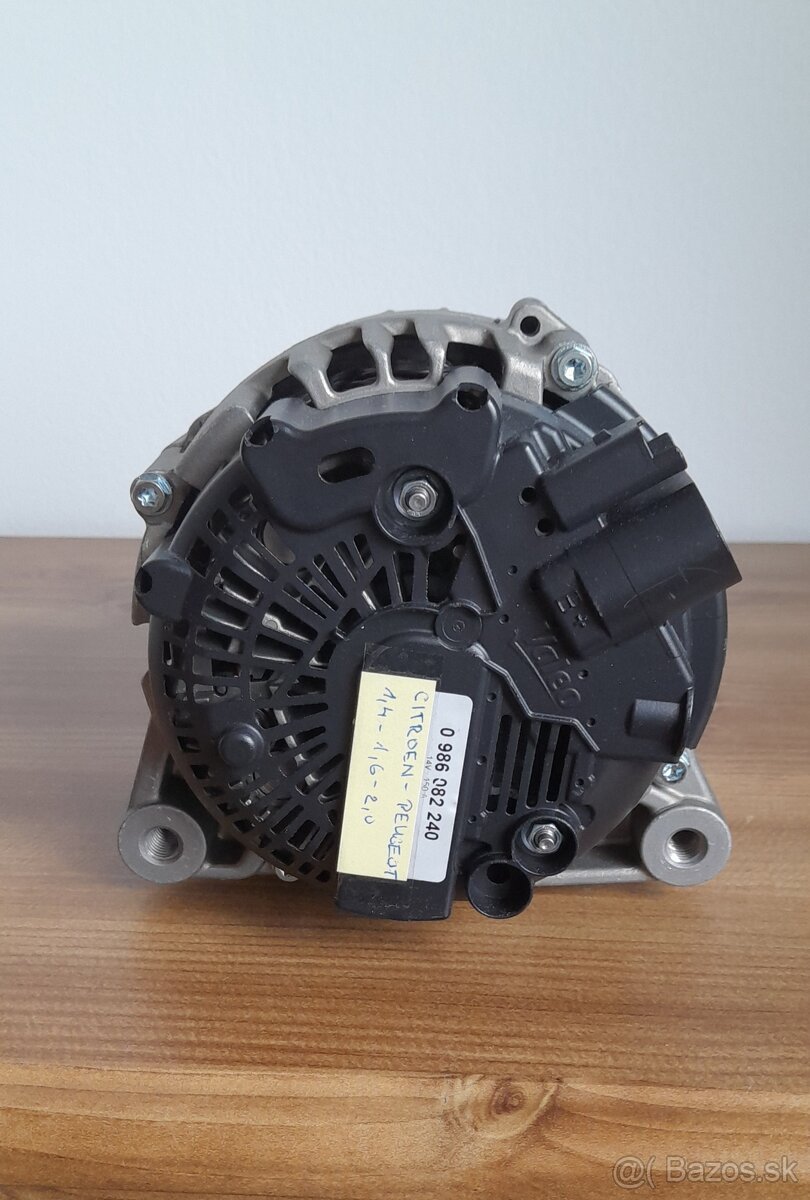 Alternátor Fiat Opel Citroën Peugeot Toyota - 3