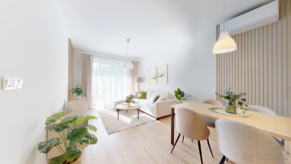 Kompletne zariadený 2 izbový byt v novostavbe, parkovanie - 3