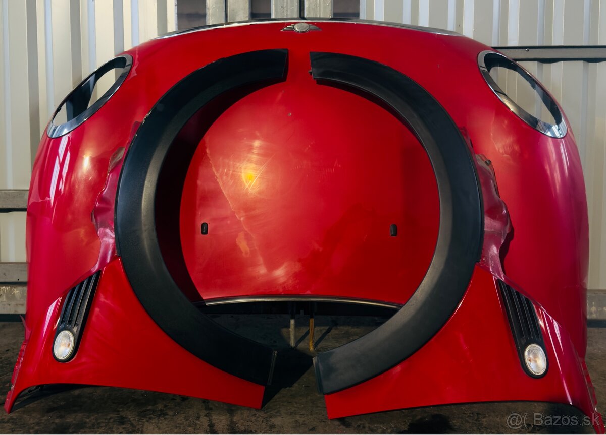 Mini Cooper R55 R56 R57, kompletný predok, nárazník, kapota - 3