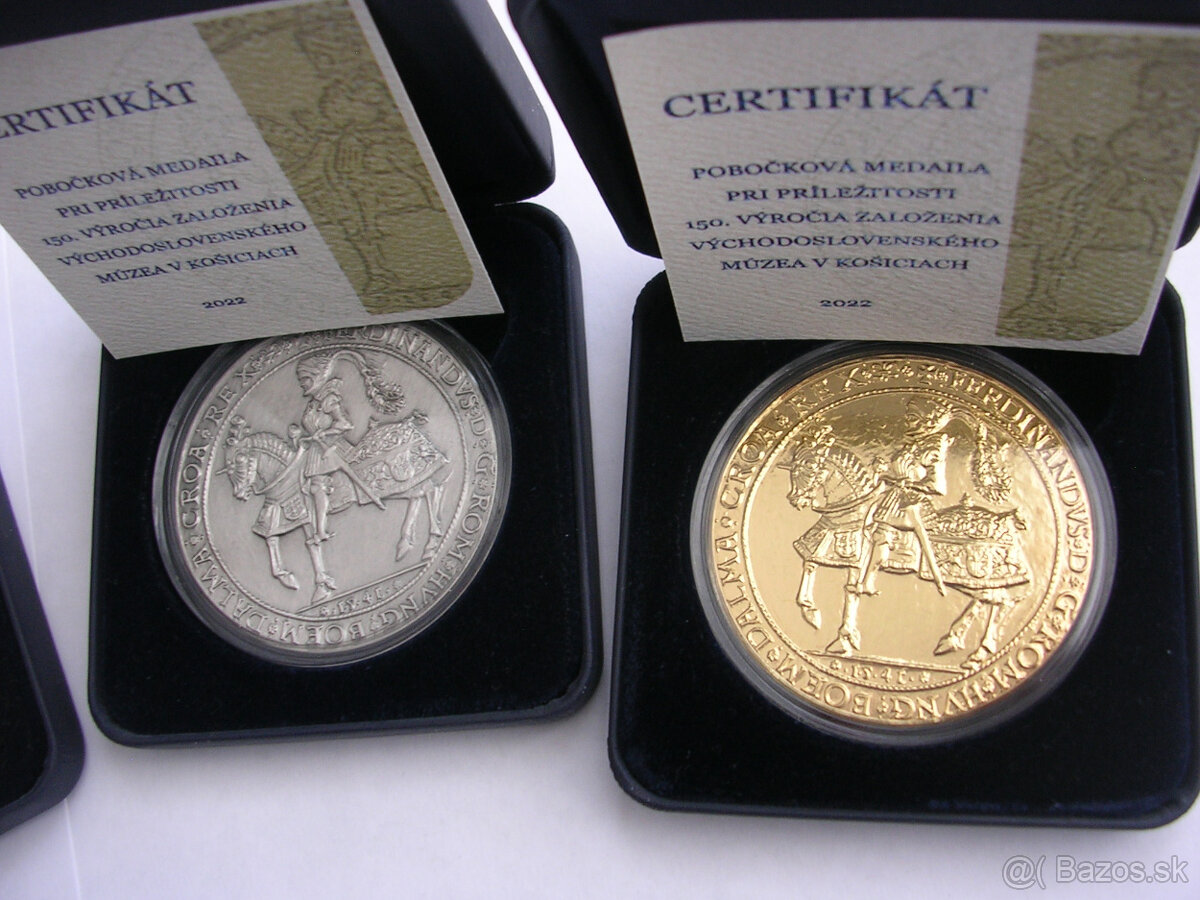 Jazdecké medaily Ferdinanda I. 1541/2022 SNS pri SAV Košice - 3